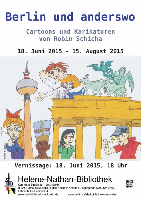 Cartoons und Karikaturen-N